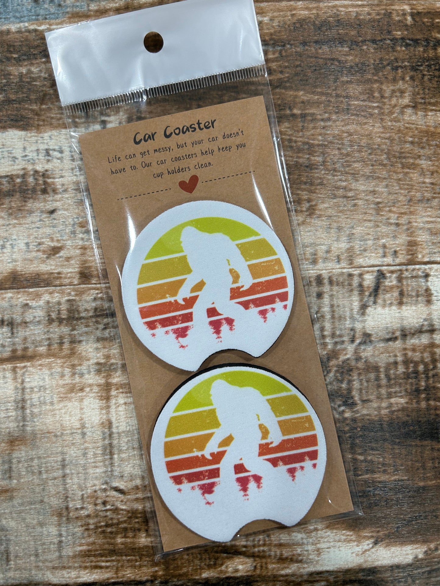 Car Coasters - Big Foot