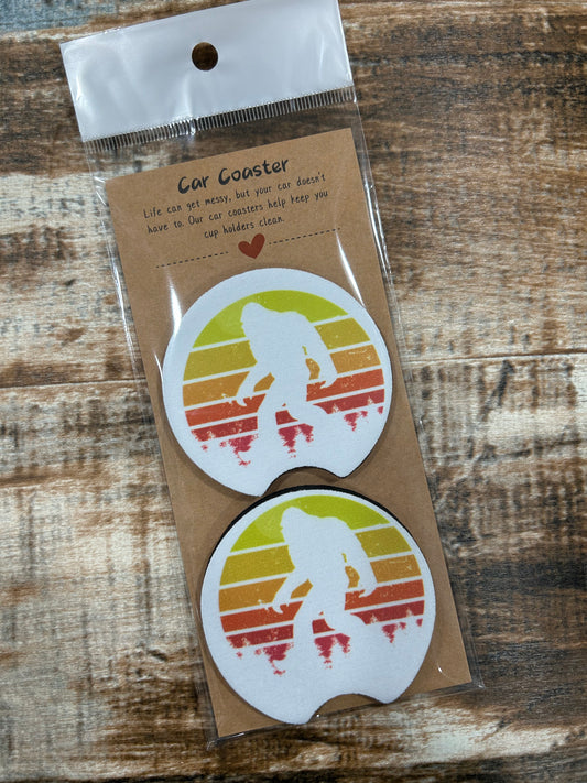 Car Coasters - Big Foot