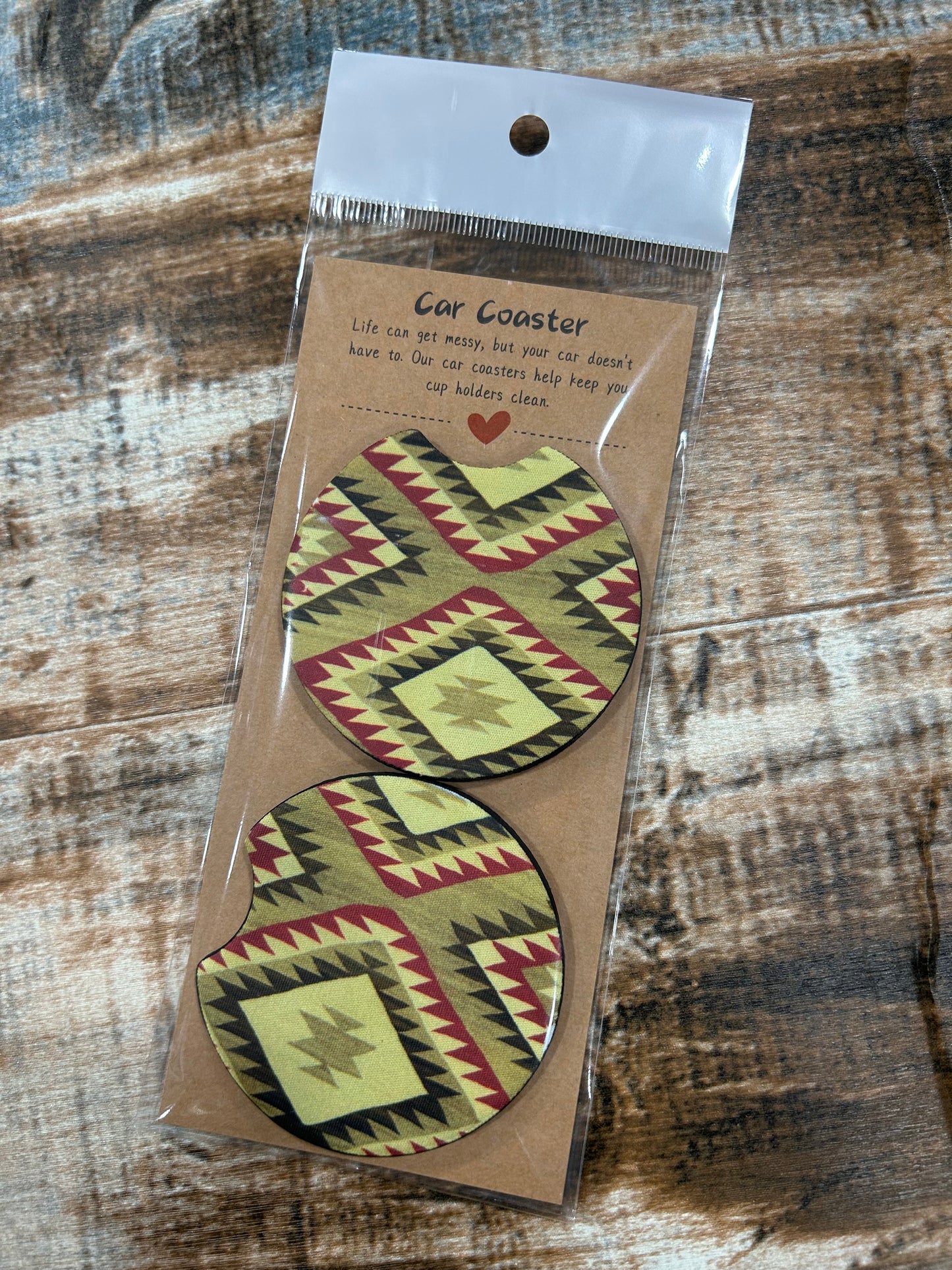 Car Coasters - Aztec Print