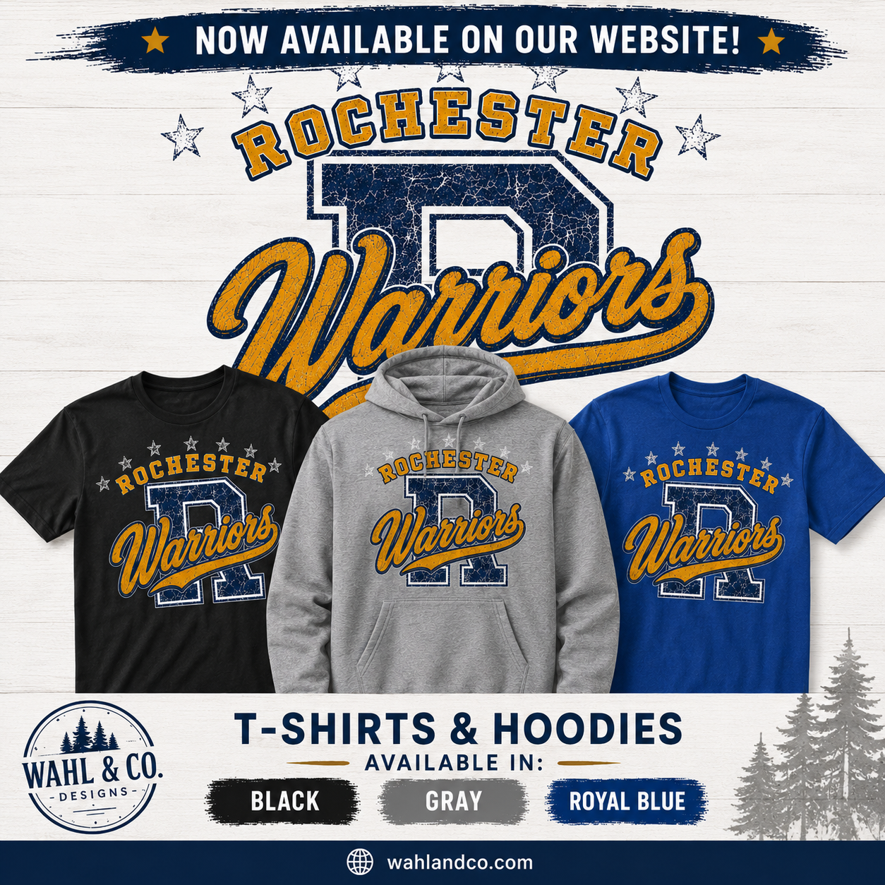 Warriors Adult Vintage T-Shirt