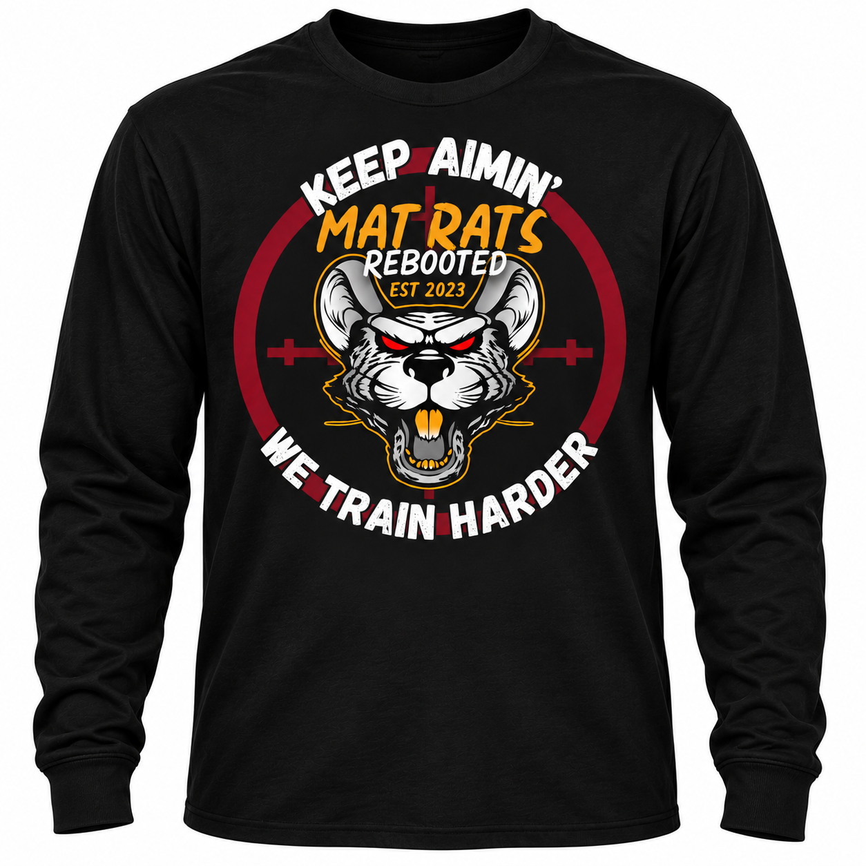 Mat Rats Adult Long Sleeve T Shirt