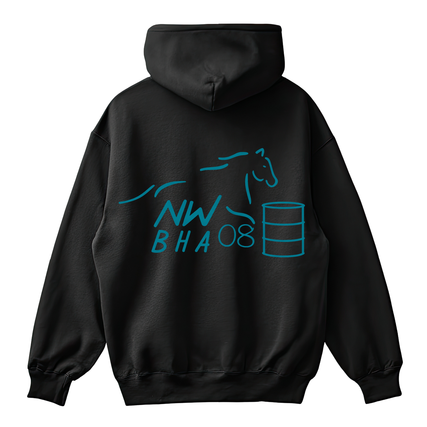 NWBHA Adult Hooded Sweatshirt with Back Logo