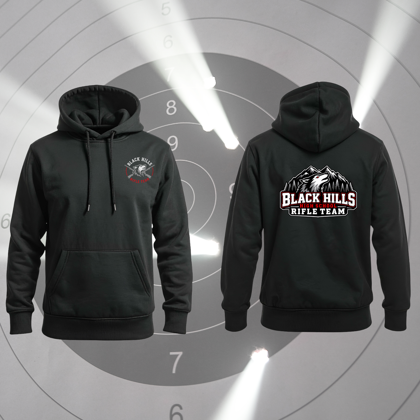 BHHS Rifle Team Hooded Sweatshirt