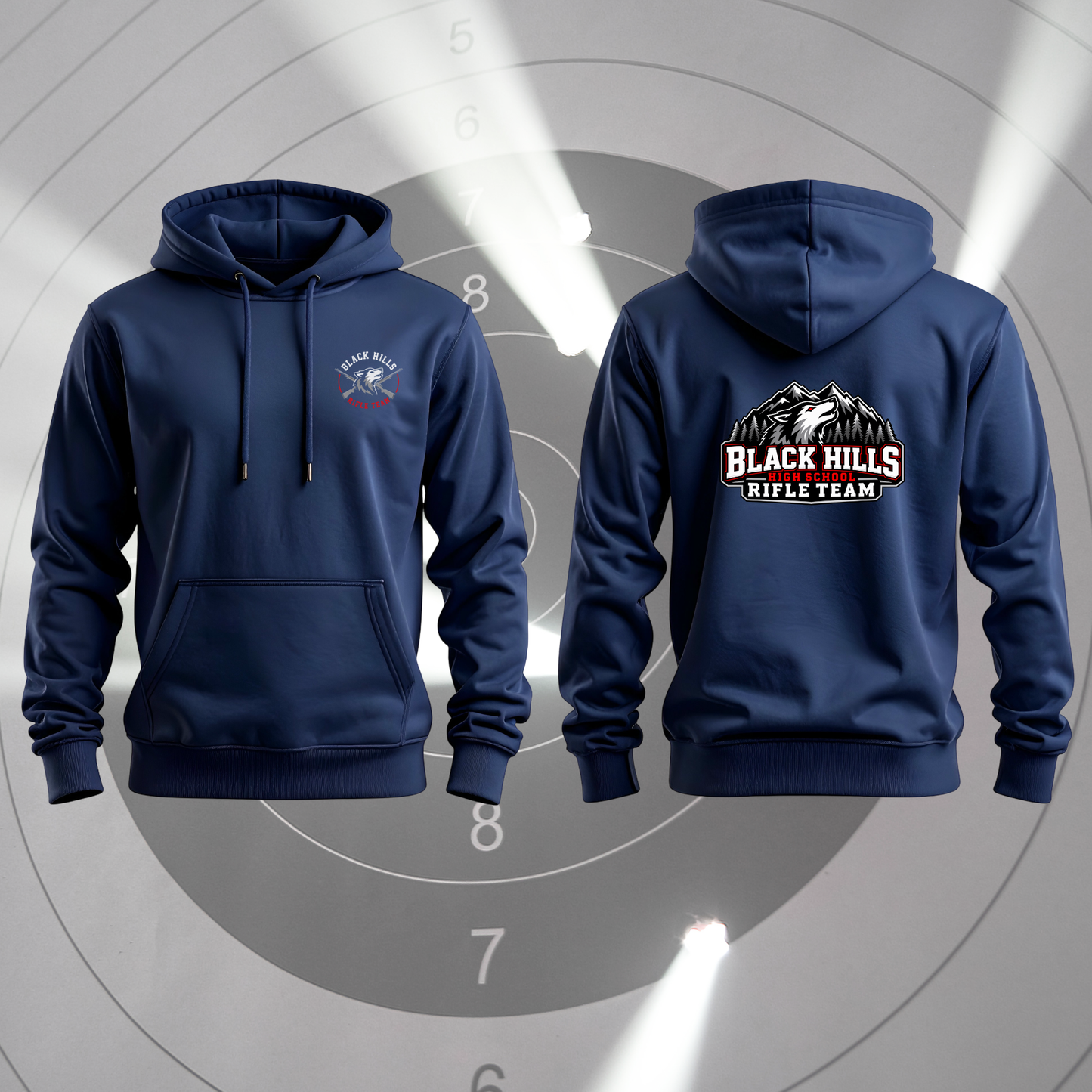 BHHS Rifle Team Hooded Sweatshirt