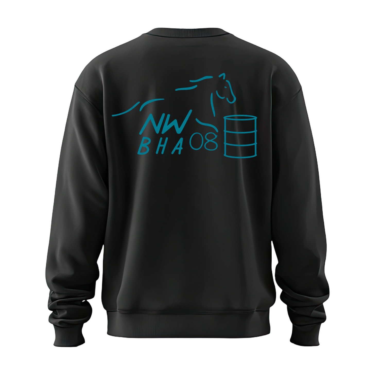 NWBHA Adult Crewneck Sweatshirt with Back Logo
