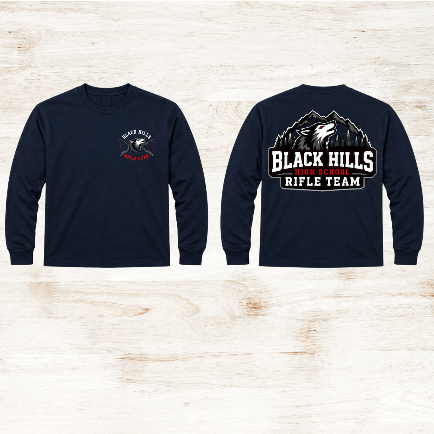 BHHS Rifle Team Long Sleeve T-Shirt