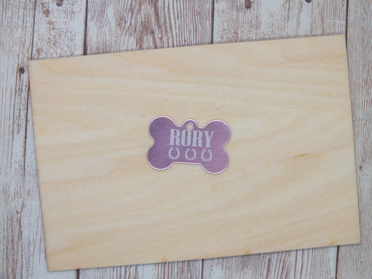 Lucky Horseshoe Pet ID tag