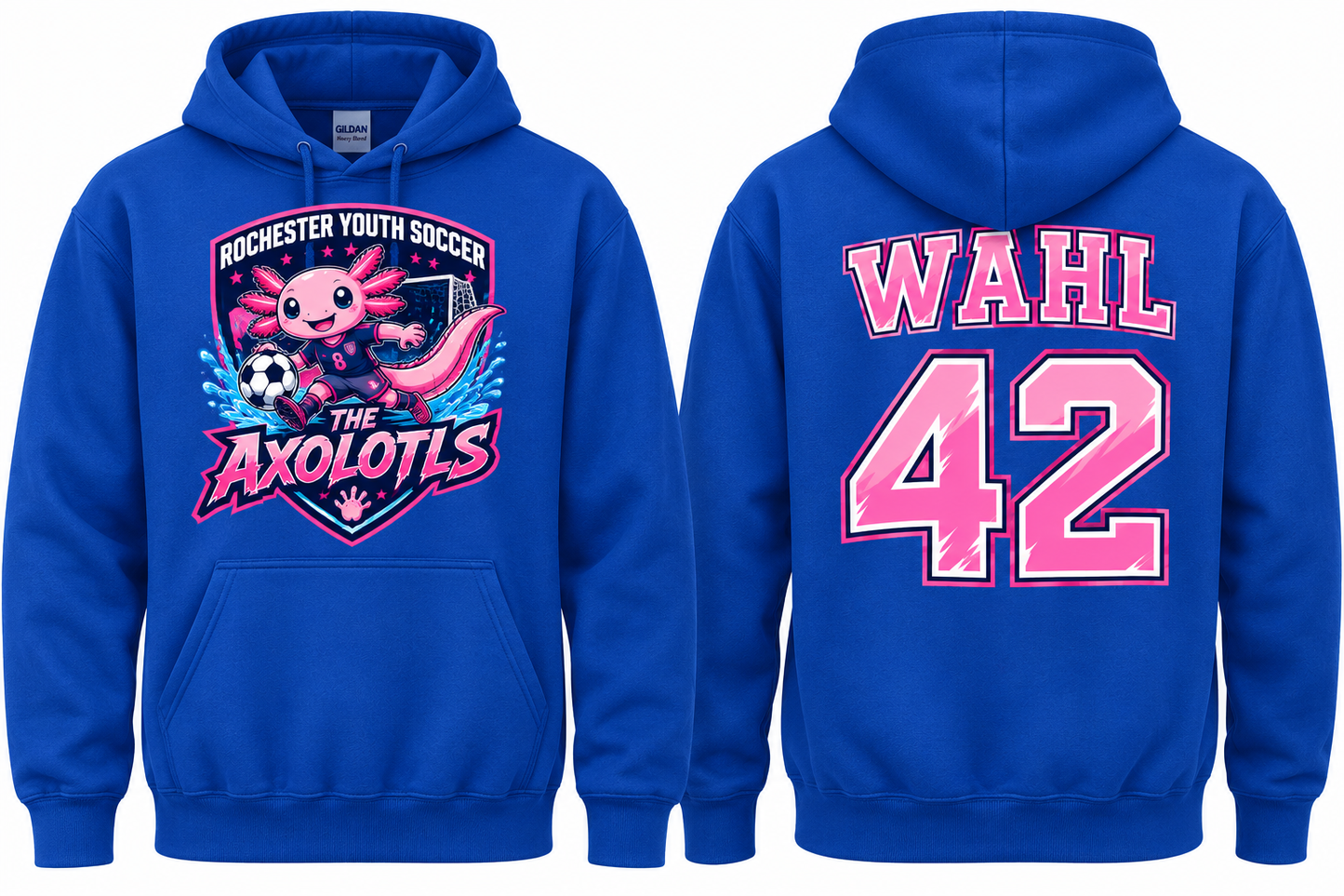 Axolotl Soccer Sweatshirt