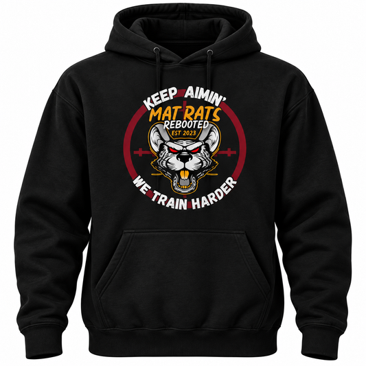 Mat Rats Adult Hooded Sweatshirt