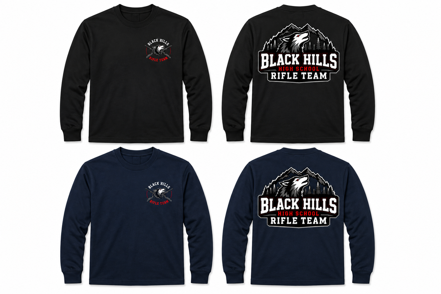 BHHS Rifle Team Long Sleeve T-Shirt
