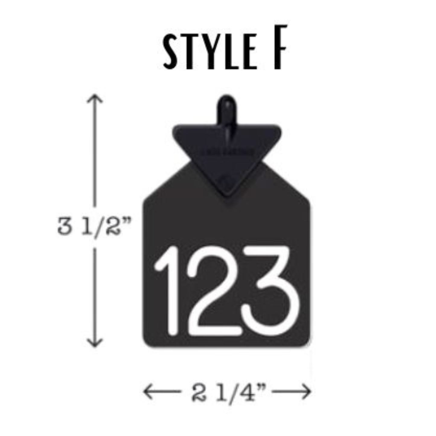 Custom Engraved Cow Tags