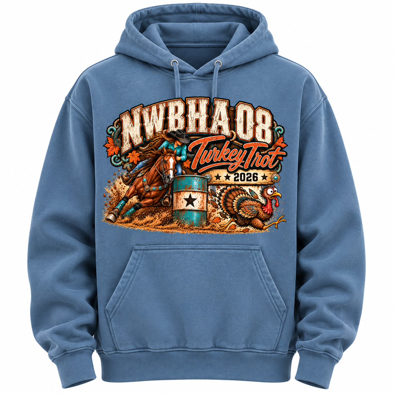 Turkey Trot 2026 Hooded Sweatshirt PRE-ORDER