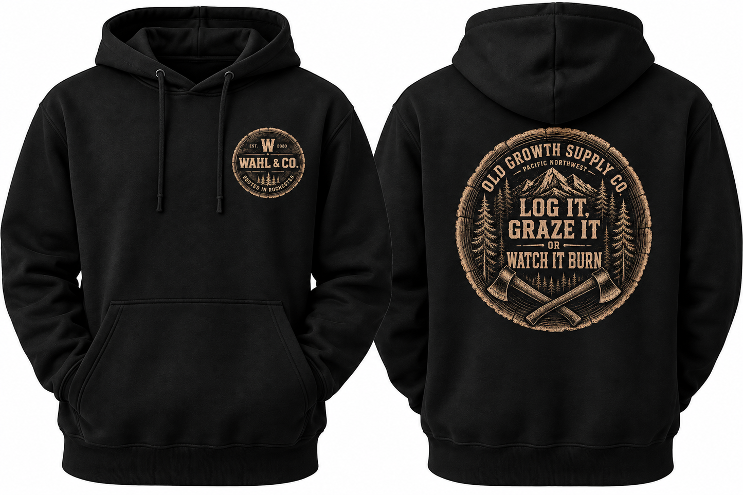 Log it, Graze it or watch it Burn Sweatshirt