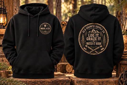 Log it, Graze it or watch it Burn Sweatshirt