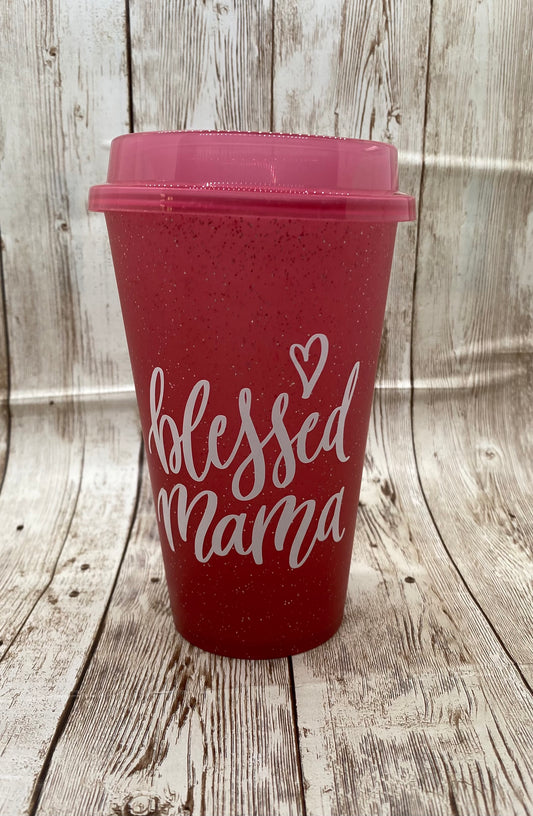 Blessed Mama color changing Reusable Cup