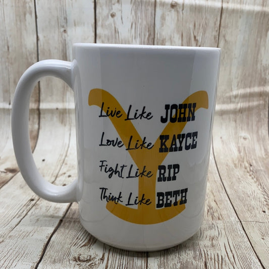 Live Like the Duttons Mug