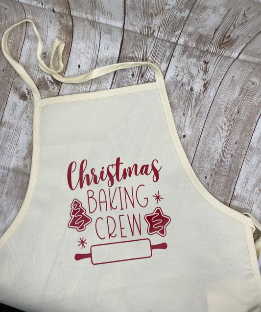 Kids Christmas Cookie Apron